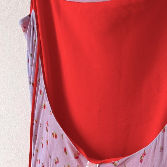 RAT & BOA Simona Purple Rose Floral Slip Dress - Picture 8 of 9